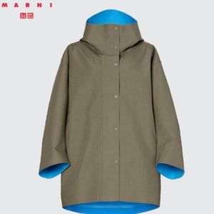 NEW with tag! Marni X Uniqlo Blocktech Oversized Half Coat size M